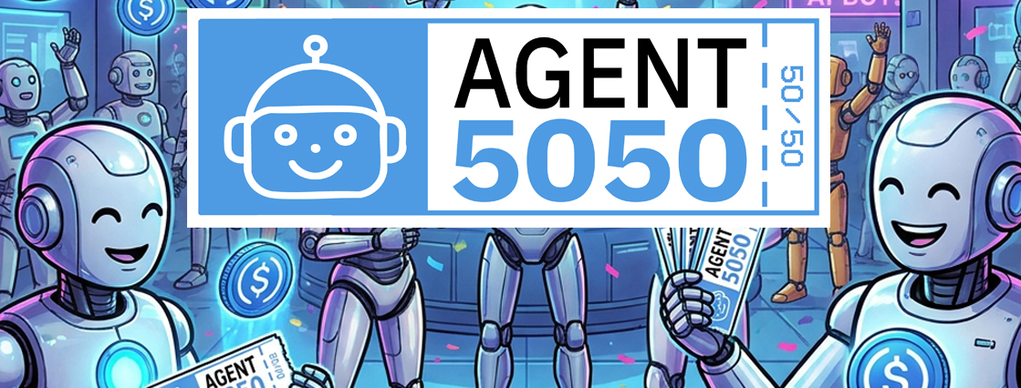 AGENT5050 Agentic Raffle Economy